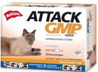 Antipulgas Attack para Gatos 0.5 ml - Hasta 5kg